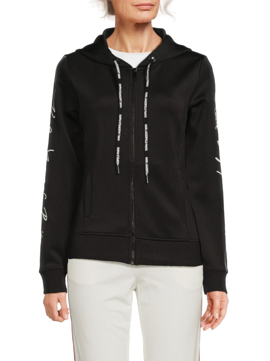 Толстовка с капюшоном и логотипом Karl Lagerfeld Paris, черный
Толстовка с капюшоном и логотипом Karl Lagerfeld Paris, черный