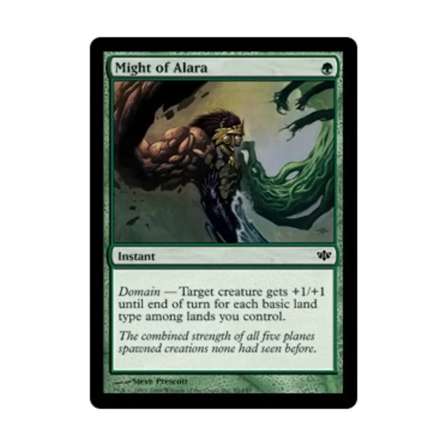 CCG Мощь Алары (С) (Фольга), MTG - Conflux
CCG Мощь Алары (С) (Фольга), MTG - Conflux