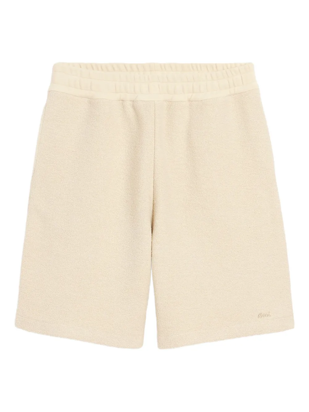 Шорты из хлопкового флиса AMI Paris, нейтральный
Шорты из хлопкового флиса AMI Paris, нейтральный