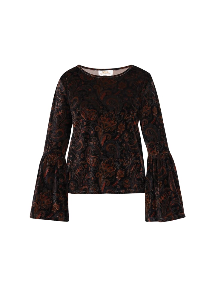 Женская блузка темно-фиолетового цвета, разноцветная usha FESTIVAL
Женская блузка темно-фиолетового цвета, разноцветная usha FESTIVAL