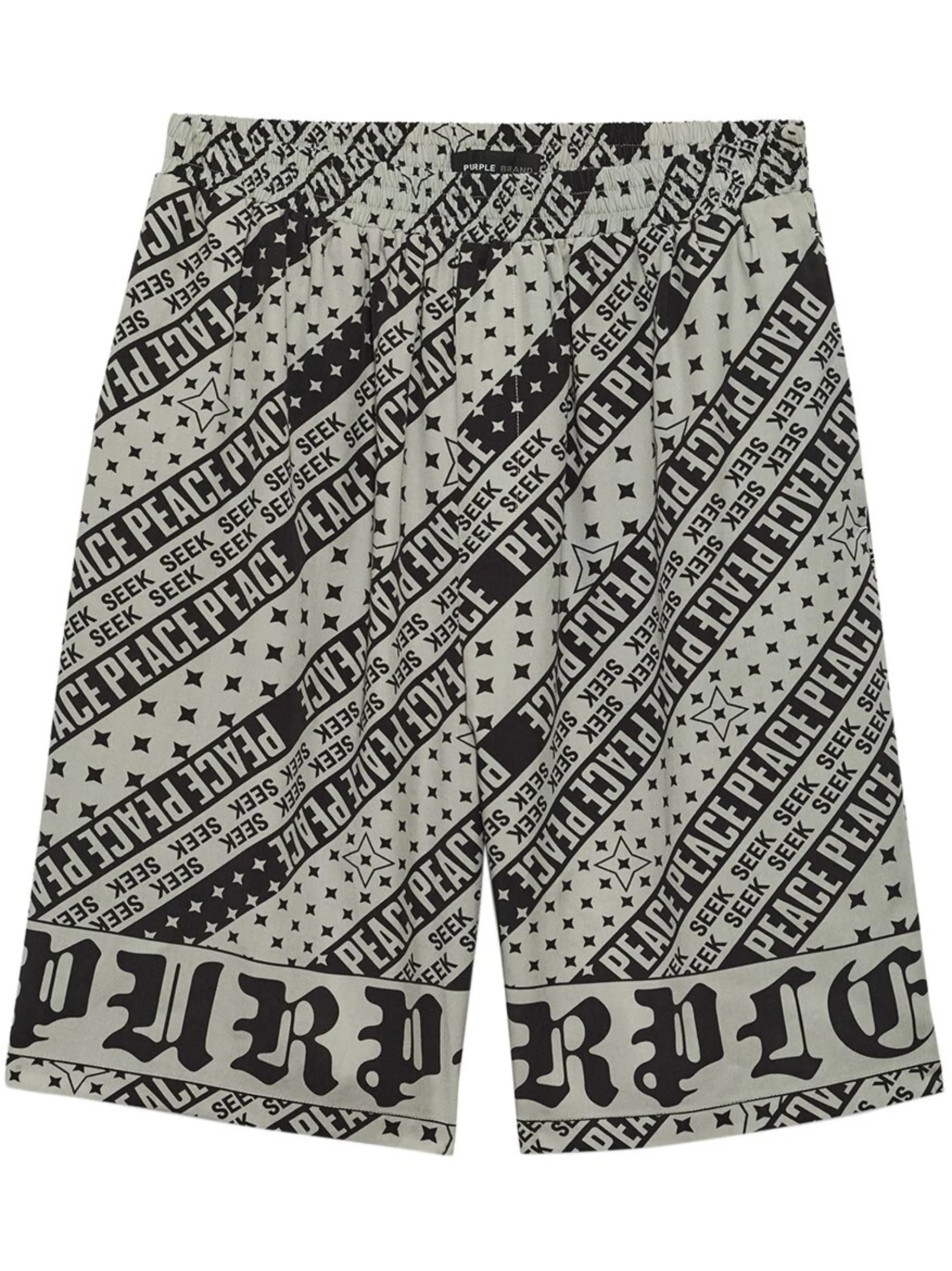 Шорты-бермуды Flag Bandana Purple Brand, серый
Шорты-бермуды Flag Bandana Purple Brand, серый