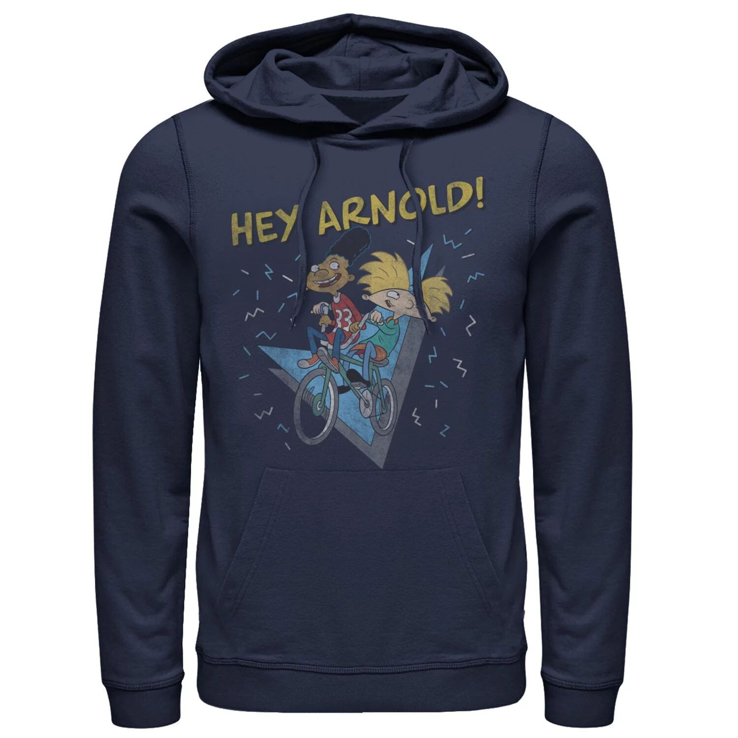 Мужской пуловер с капюшоном Hey Arnold Bike Riding Buddies Licensed Character 
Мужской пуловер с капюшоном Hey Arnold Bike Riding Buddies Licensed Character