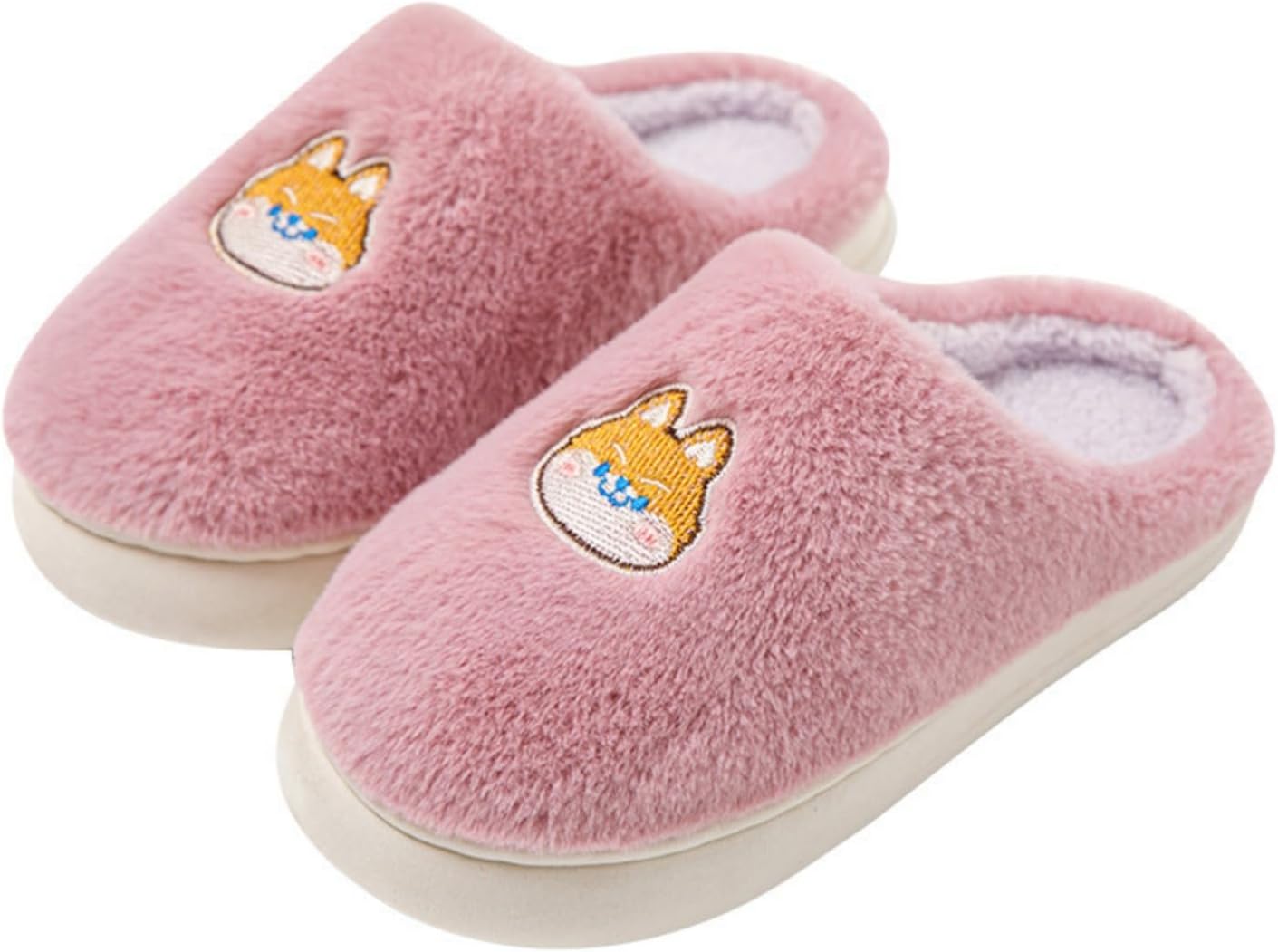 Домашние тапочки в виде собак для женщин и мужчин, милые плюшевые, забавные, корги, мягкие и пушистые, новинка, кавай, для дома и улицы, в спальню, мягкие, теплые, нескользящие Elirar, фиолетовый
Домашние тапочки в виде собак для женщин и мужчин, милые плюшевые, забавные, корги, мягкие и пушистые, новинка, кавай, для дома и улицы, в спальню, мягкие, теплые, нескользящие Elirar, фиолетовый