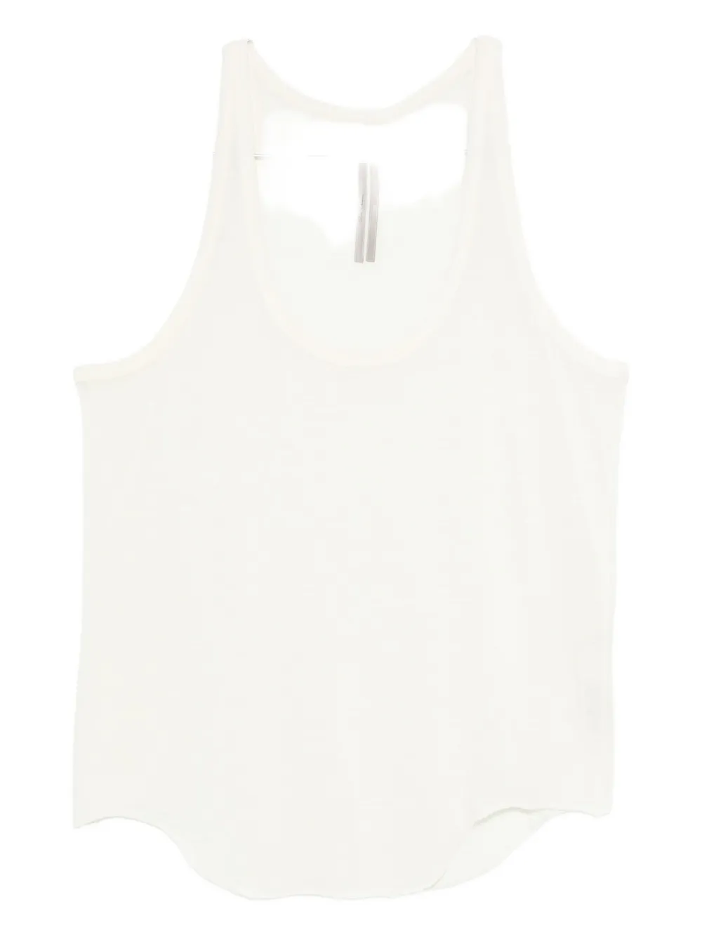 Жилет с круглым вырезом Rick Owens, белый
Жилет с круглым вырезом Rick Owens, белый