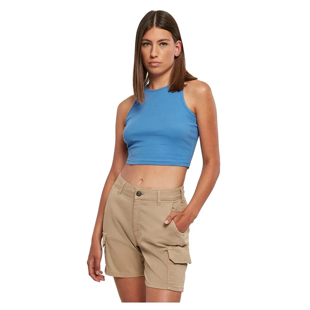 Футболка без рукавов Urban Classics Top, бежевый 
Футболка без рукавов Urban Classics Top, бежевый