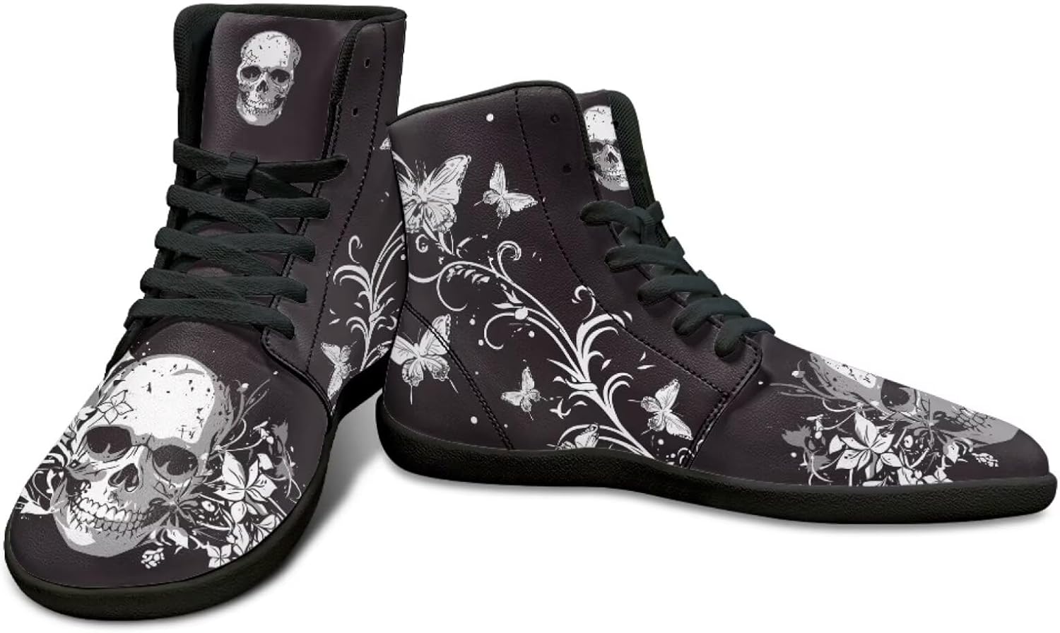 Высокие кроссовки с черепом- кроссовки без перепада высоты, противоскользящие, для бега, тренажерного зала, заземленная обувь для мужчин Watdotory, Gothic Skull Print
Высокие кроссовки с черепом- кроссовки без перепада высоты, противоскользящие, для бега, тренажерного зала, заземленная обувь для мужчин Watdotory, Gothic Skull Print