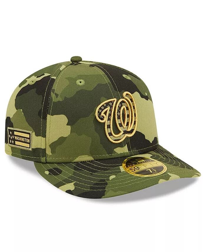 Мужская камуфляжная низкопрофильная кепка 59FIFTY с камуфляжным принтом Washington Nationals 2022, посвященная Дню вооруженных сил New Era
Мужская камуфляжная низкопрофильная кепка 59FIFTY с камуфляжным принтом Washington Nationals 2022, посвященная Дню вооруженных сил New Era
