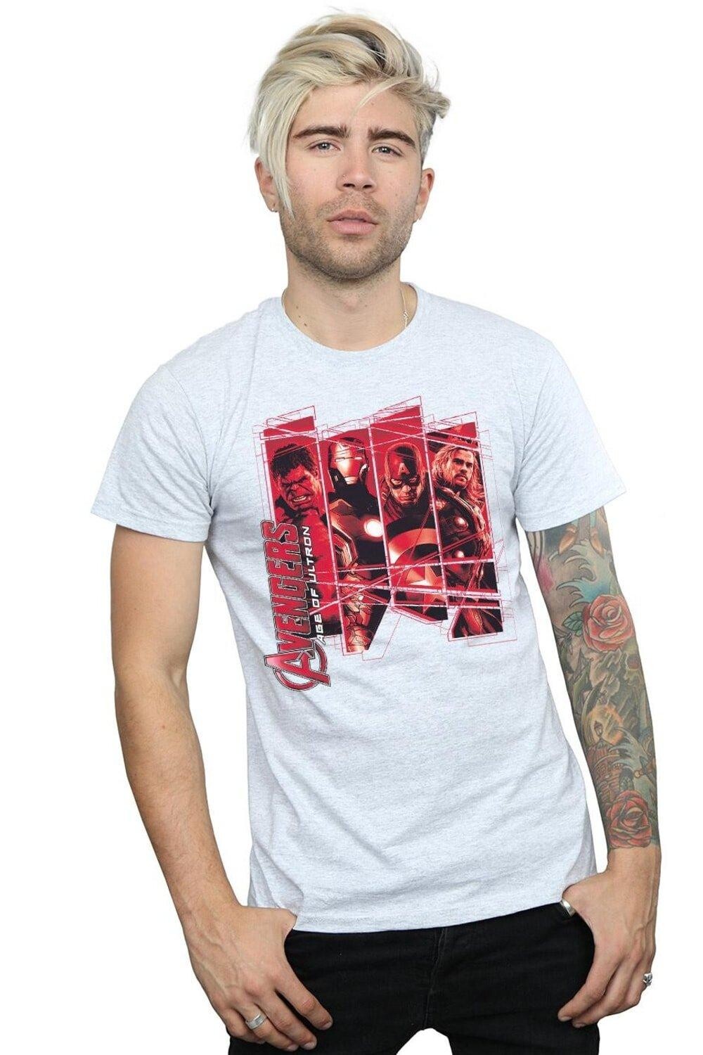 Футболка с коллажем «Команда Мстителей» Marvel, серый
Футболка с коллажем «Команда Мстителей» Marvel, серый