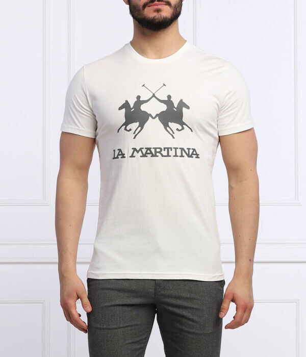 Футболка La Martina Regular Fit, белый / серый
Футболка La Martina Regular Fit, белый / серый
