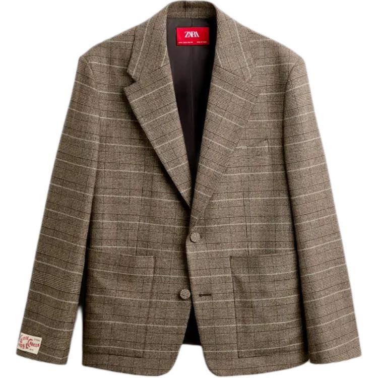 Гарри Ламберт Совместный бренд Деловой костюм Унисекс Верблюжий ZARA
Гарри Ламберт Совместный бренд Деловой костюм Унисекс Верблюжий ZARA