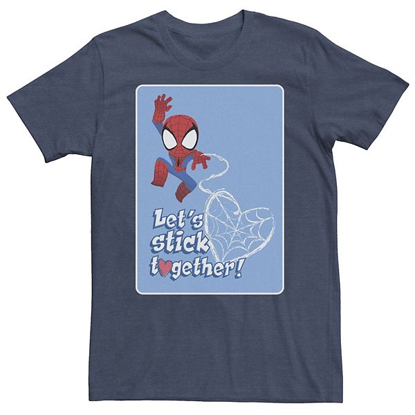 Футболка Big & tall Spider-Man "Let's stick together!" Valentine Marvel
Футболка Big & tall Spider-Man "Let's stick together!" Valentine Marvel