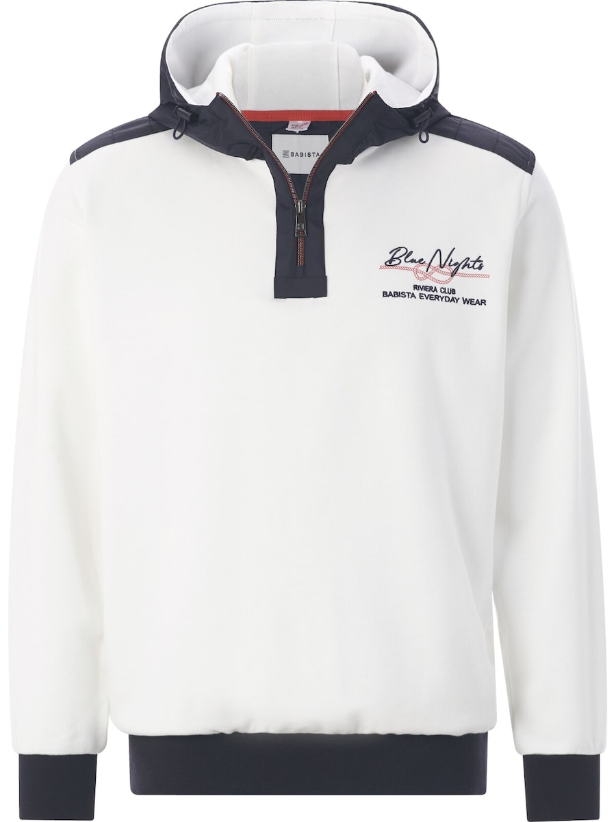 Толстовка BABISTA Ulvian, белый
Толстовка BABISTA Ulvian, белый