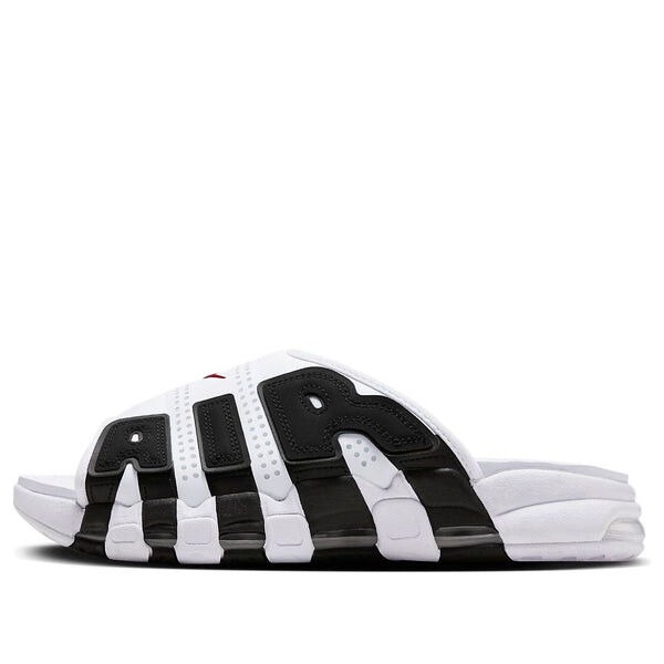 Тапочки air more uptempo slide 'white varsity red black' Nike, белый
Тапочки air more uptempo slide 'white varsity red black' Nike, белый
