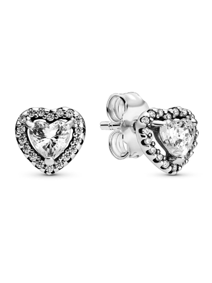 Pandora Женские серьги-гвоздики «Возвышенные сердечки» из серебра
Pandora Женские серьги-гвоздики «Возвышенные сердечки» из серебра