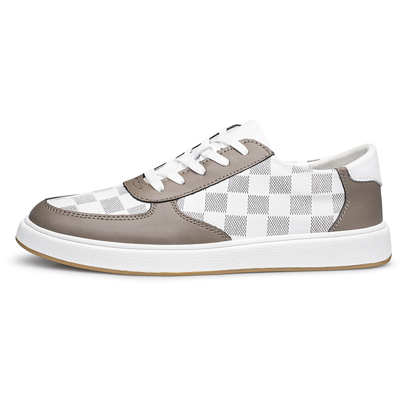 Повседневные мужские туфли бело-коричневые экстравагантные
Повседневные мужские туфли бело-коричневые экстравагантные