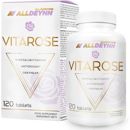 ALLNUTRITION Alldeynn Vitarose для женщин Комплекс Oxxynea 120 таблеток 60 порций
ALLNUTRITION Alldeynn Vitarose для женщин Комплекс Oxxynea 120 таблеток 60 порций