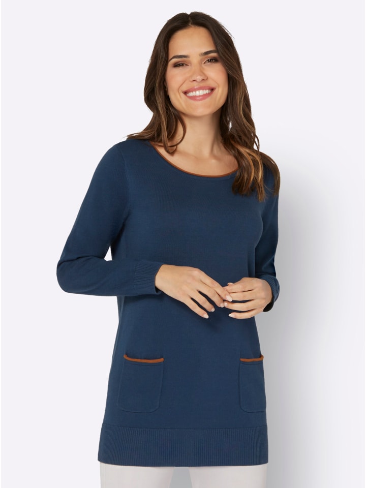 Свитер Sieh an!, темно-синий
Свитер Sieh an!, темно-синий