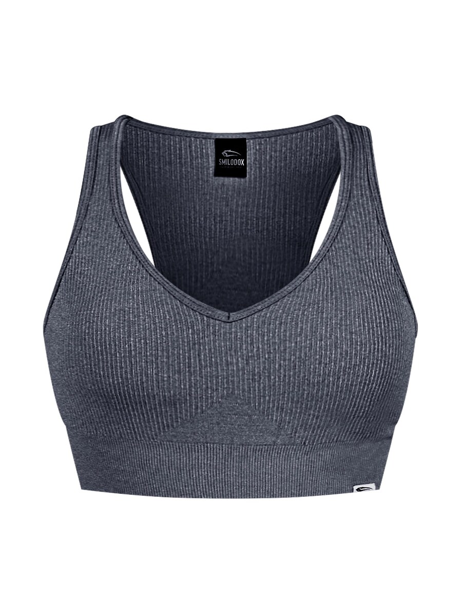 Спортивный топ-бралетт Smilodox, антрацит
Спортивный топ-бралетт Smilodox, антрацит