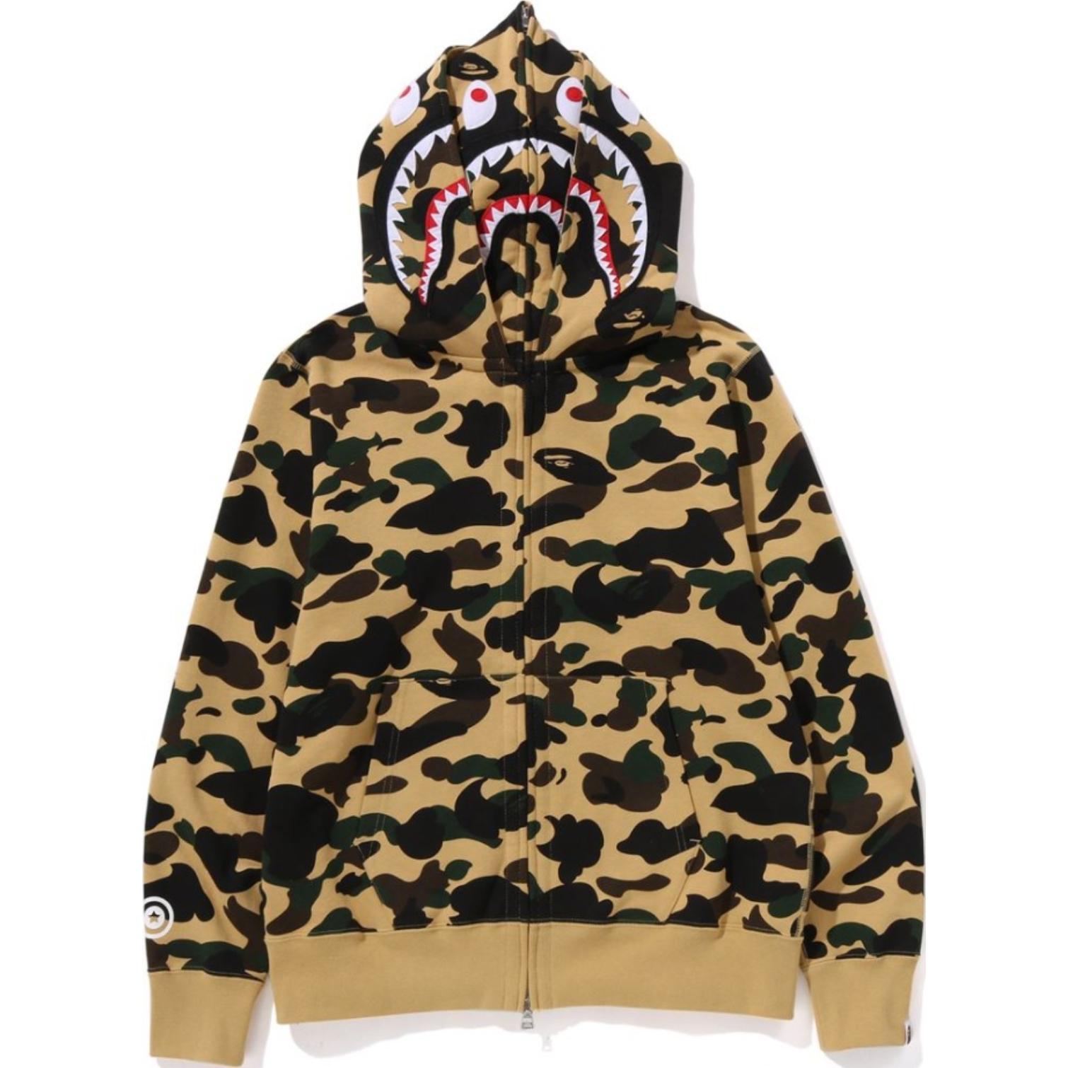 Bape 1st Camo Shark Full Zip Double Hoodie SS25 A BATHING APE, камуфляж
Bape 1st Camo Shark Full Zip Double Hoodie SS25 A BATHING APE, камуфляж