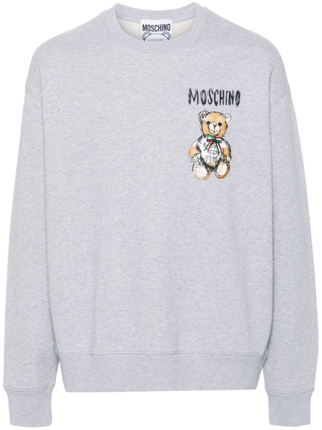 Толстовка с принтом Moschino Teddy Bear, серый
Толстовка с принтом Moschino Teddy Bear, серый
