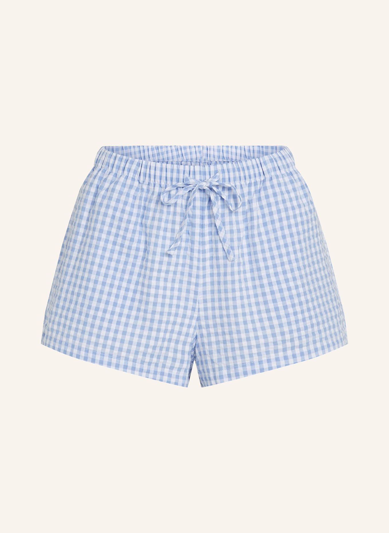 Пижамные брюки из жатого хлопка Hunkemöller, синий
Пижамные брюки из жатого хлопка Hunkemöller, синий