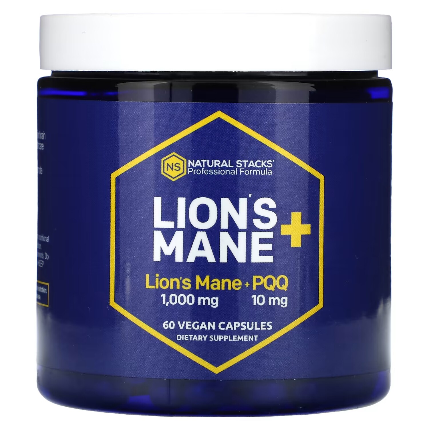 Добавка Natural Stacks Lions Mane+ PQQ, 60 веганских капсул
Добавка Natural Stacks Lions Mane+ PQQ, 60 веганских капсул