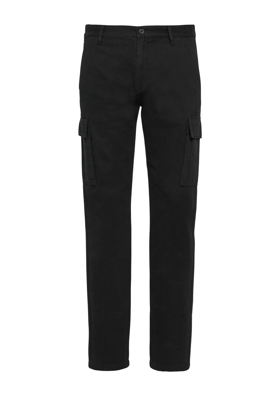 Узкие брюки-карго QS, черный
Узкие брюки-карго QS, черный