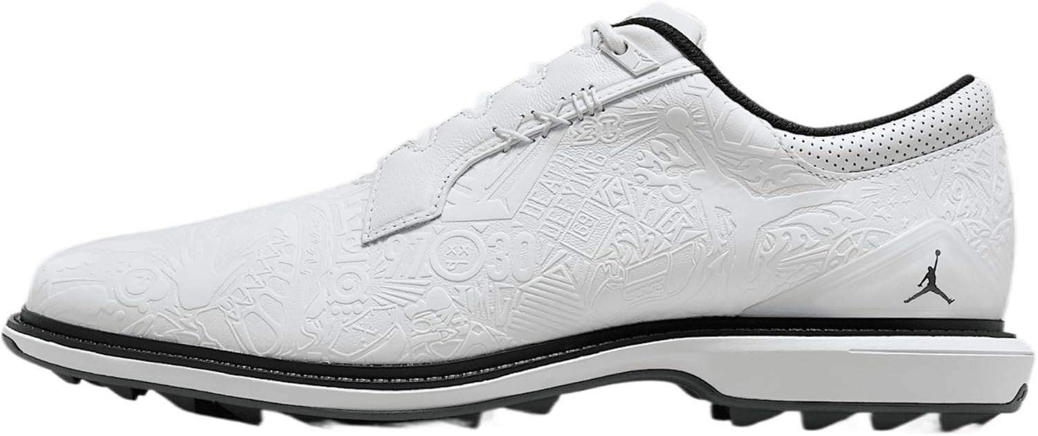 Кроссовки для гольфа Jordan ADG 5 (FQ6642-003, черный/серо-голубой/белый) Nike
Кроссовки для гольфа Jordan ADG 5 (FQ6642-003, черный/серо-голубой/белый) Nike