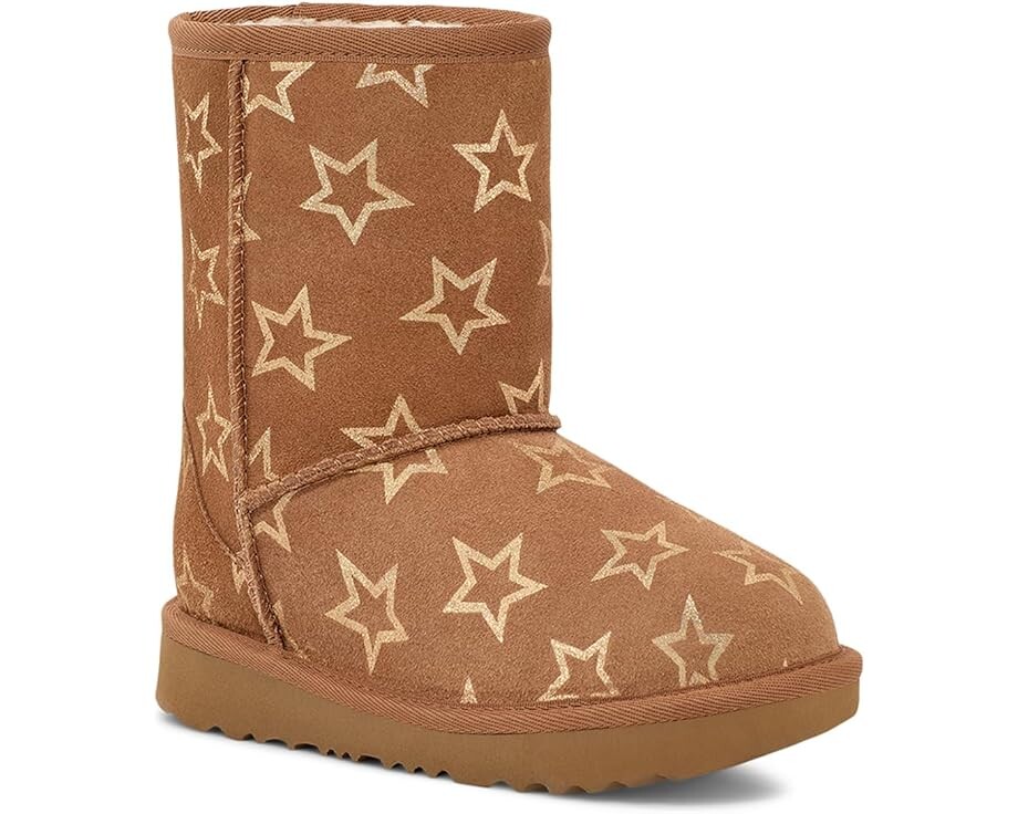 Ботинки UGG Kids Classic II Iridescent Stars, цвет Chestnut/Gold Iridescent
Ботинки UGG Kids Classic II Iridescent Stars, цвет Chestnut/Gold Iridescent