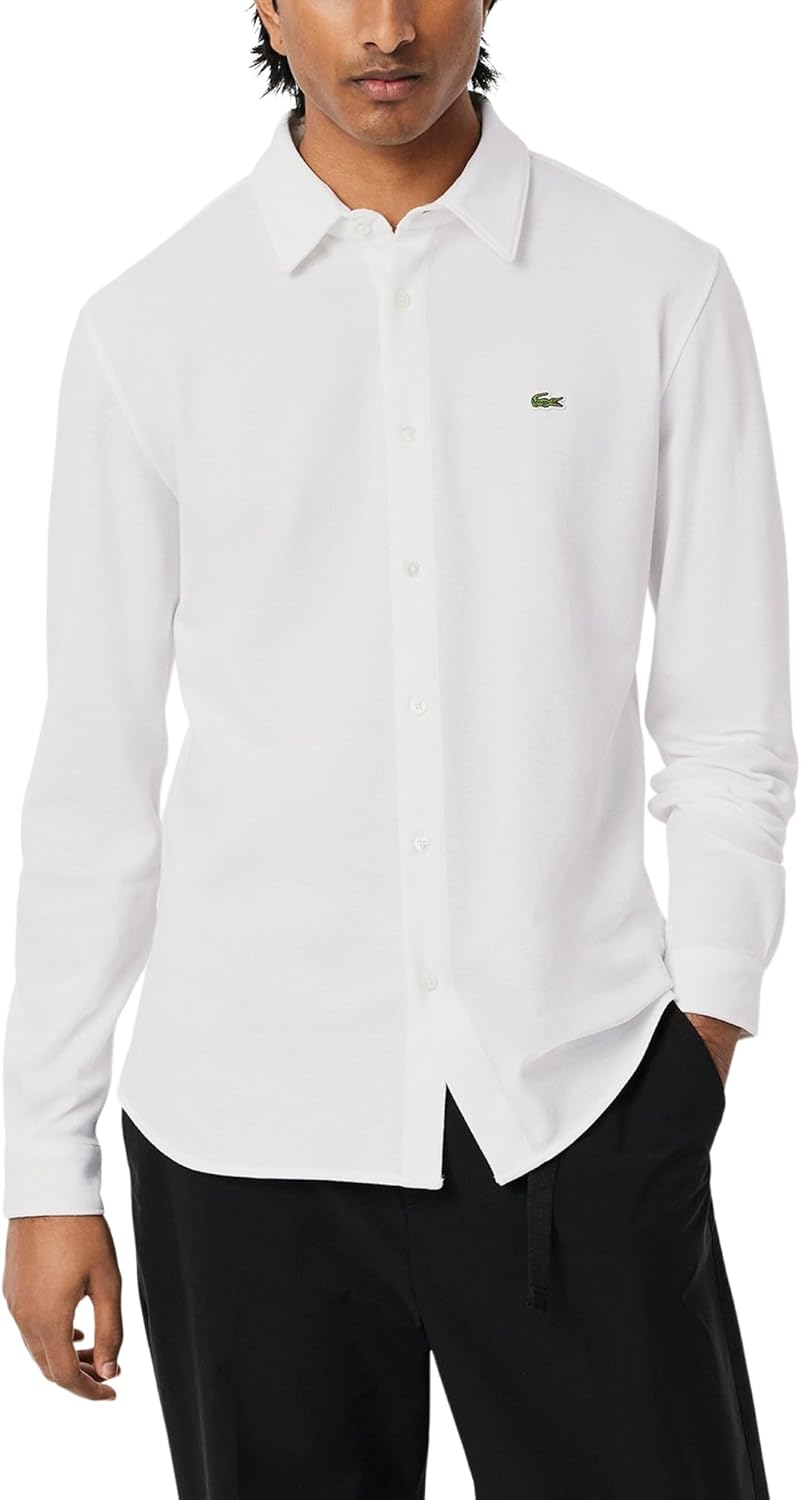 Мужская рубашка Lacoste Slim Fit с длинным рукавом, White
Мужская рубашка Lacoste Slim Fit с длинным рукавом, White