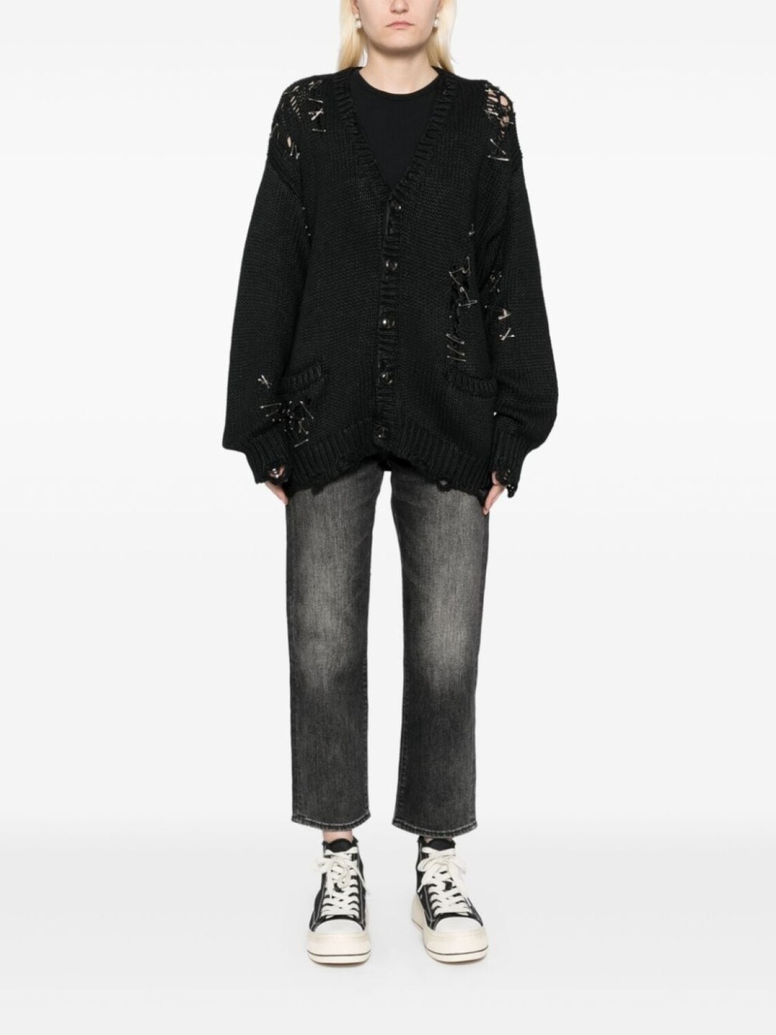 R13 джинсы Romeo, черный
R13 джинсы Romeo, черный