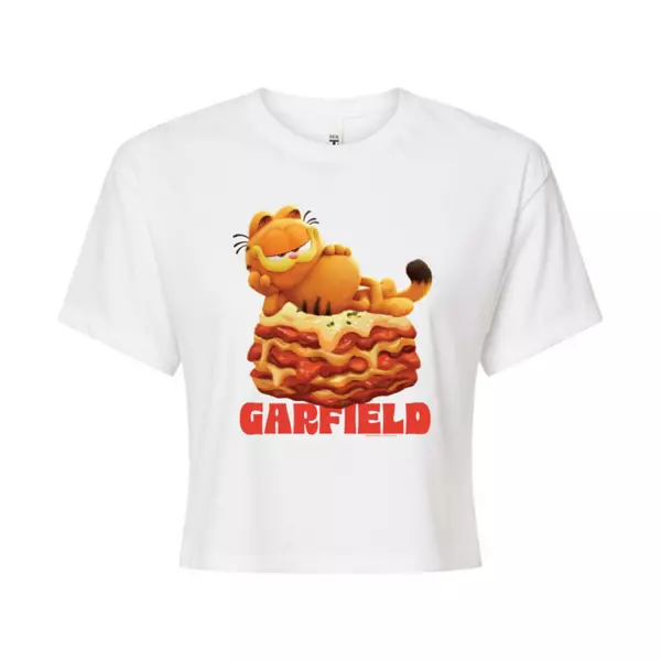 Укороченная футболка с изображением Гарфилда Лазанья от Juniors Licensed Character, белый
Укороченная футболка с изображением Гарфилда Лазанья от Juniors Licensed Character, белый