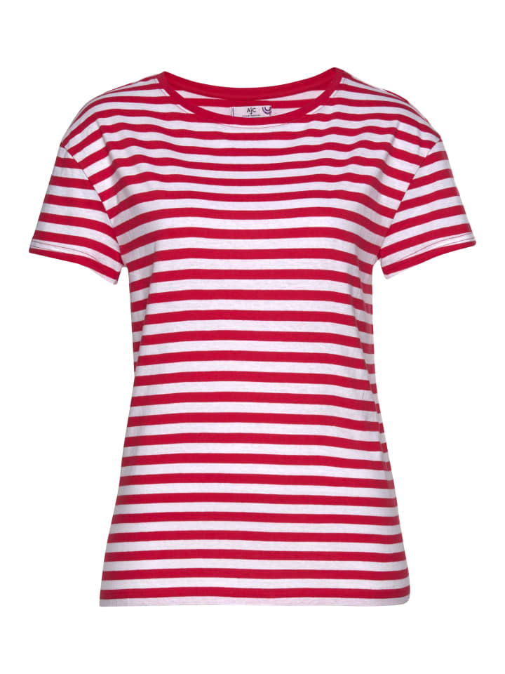 Футболка в белую и красную полоску AJC, Красный, Футболка в белую и красную полоску AJC
Футболка в белую и красную полоску AJC, Красный, Футболка в белую и красную полоску AJC