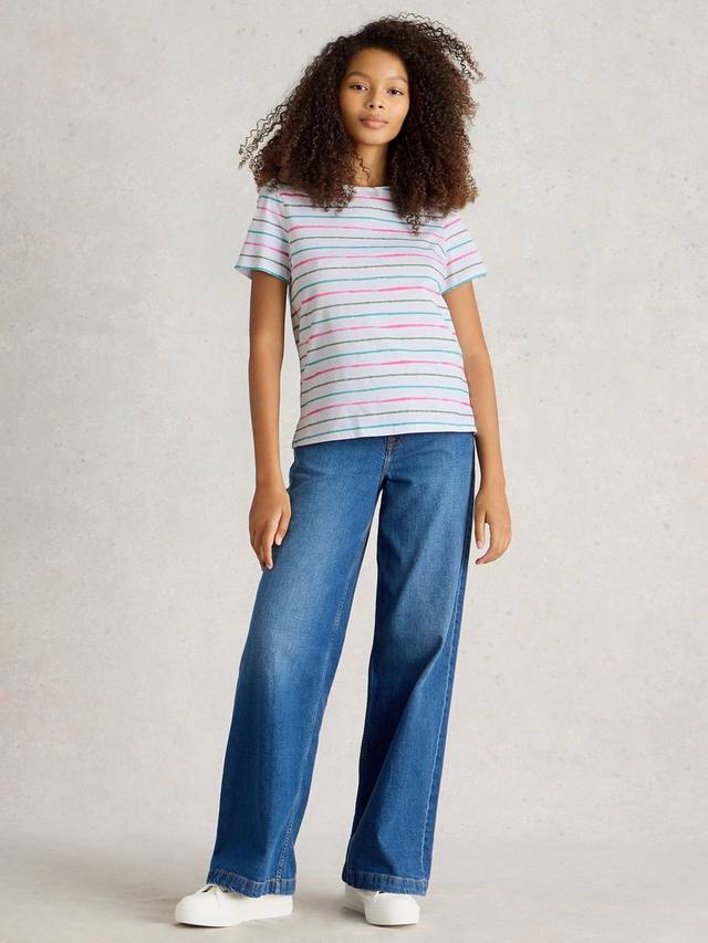 Футболка Abbie в полоску White Stuff, White/Multi
Футболка Abbie в полоску White Stuff, White/Multi