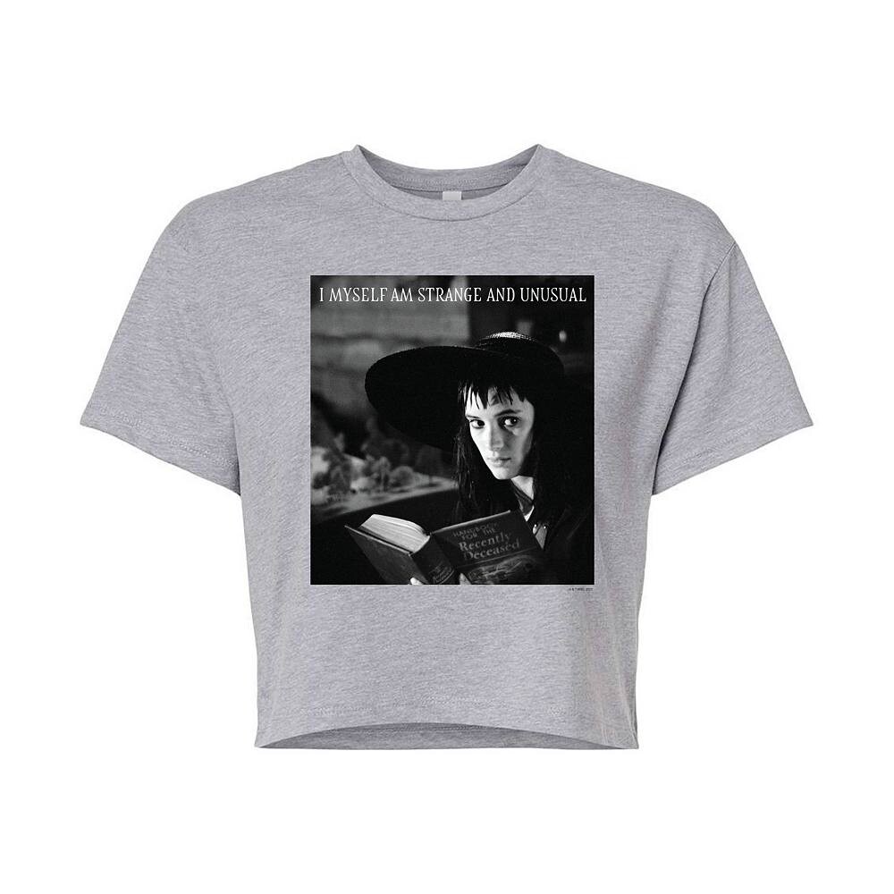 Детская укороченная футболка Beetlejuice Lydia Strange & Unusual Licensed Character, серый
Детская укороченная футболка Beetlejuice Lydia Strange & Unusual Licensed Character, серый