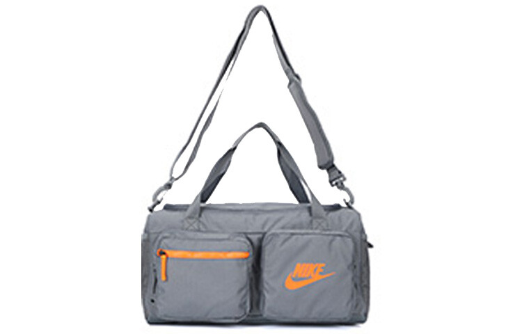 Спортивная сумка унисекс Nike, Серый/Оранжевый
Спортивная сумка унисекс Nike, Серый/Оранжевый
