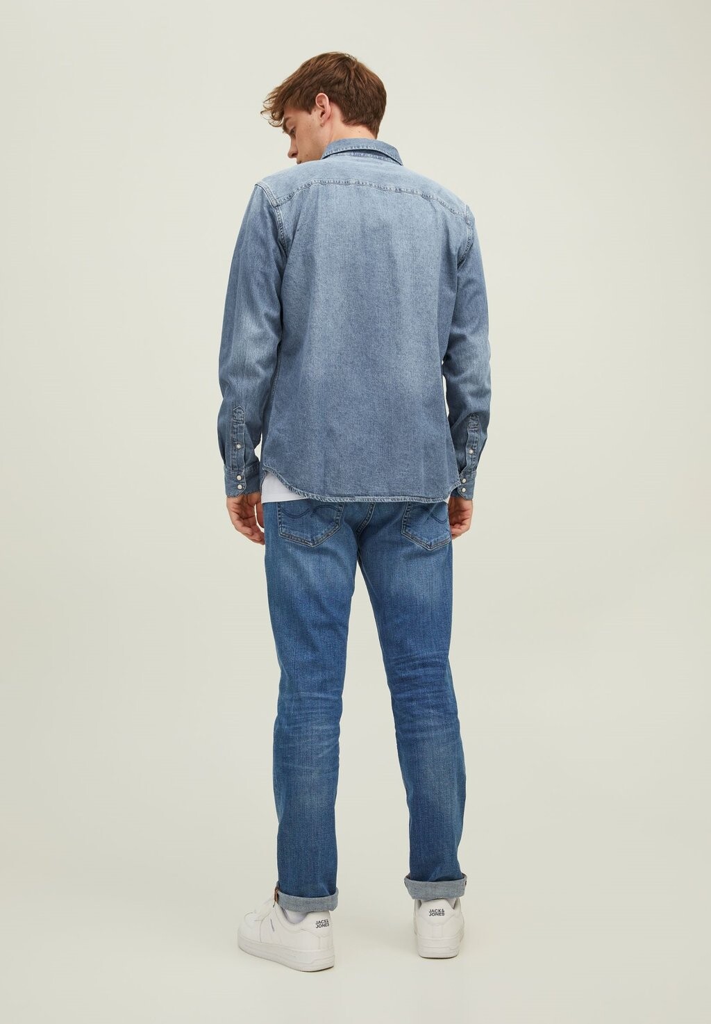 Рубашка Jack & Jones, джинсовая, синего цвета
Рубашка Jack & Jones, джинсовая, синего цвета