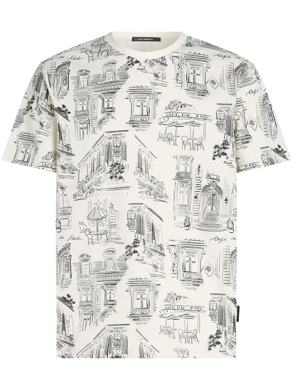 Футболка с принтом из коллаборации с Jorge Parra KARL LAGERFELD, белый
Футболка с принтом из коллаборации с Jorge Parra KARL LAGERFELD, белый