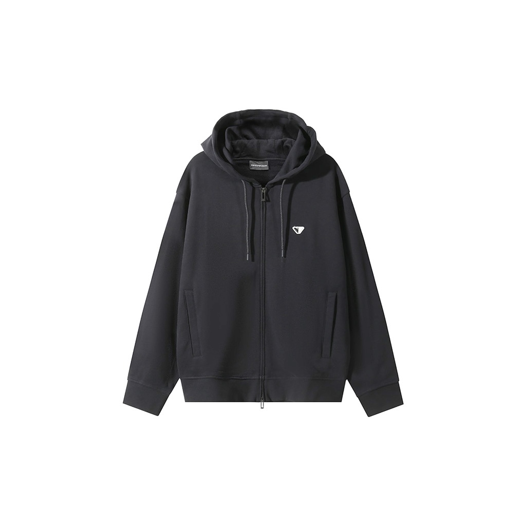 EMPORIO ARMANI Толстовка с капюшоном и молнией FW24 тонкий флис мужская Black
EMPORIO ARMANI Толстовка с капюшоном и молнией FW24 тонкий флис мужская Black
