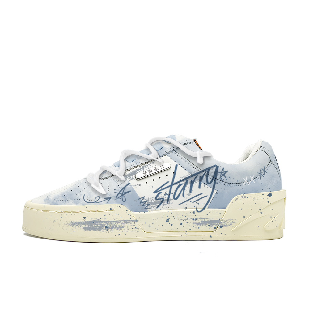 ANTA Кроссовки для скейтбординга Owen Hélà STYLE с противоскользящей амортизацией и износостойкостью, низкие, мужские, цвет белый, синий
ANTA Кроссовки для скейтбординга Owen Hélà STYLE с противоскользящей амортизацией и износостойкостью, низкие, мужские, цвет белый, синий