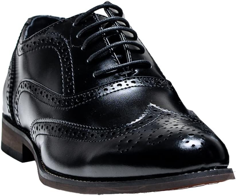 Мужские вечерние свадебные туфли-броги и оксфорды на шнуровке Sirri, черный
Мужские вечерние свадебные туфли-броги и оксфорды на шнуровке Sirri, черный