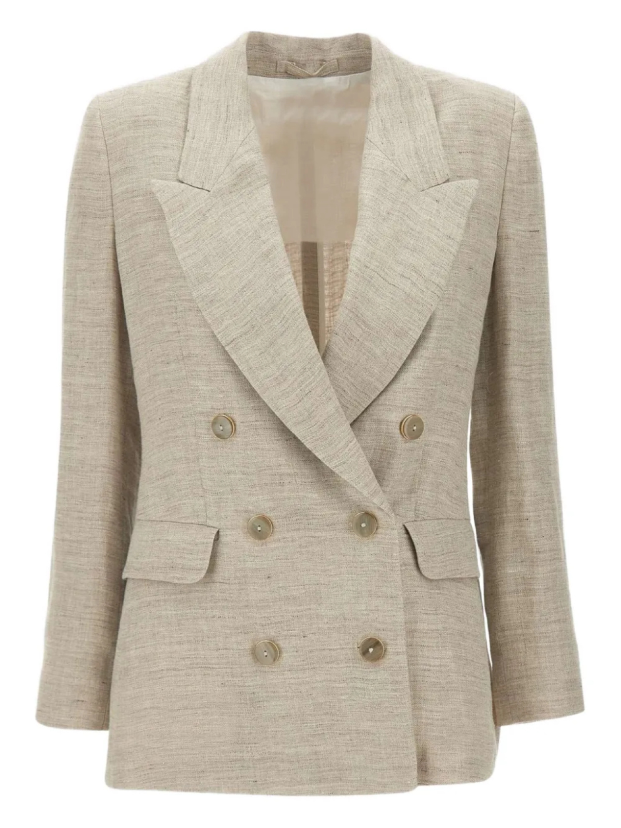 Льняной блейзер Marella, нейтральный
Льняной блейзер Marella, нейтральный