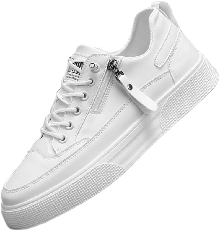 Мужские повседневные кроссовки для бега с боковыми молниями. Подходят для использования на улице и ежедневно. Доступны в больших размерах Clolinde, белый
Мужские повседневные кроссовки для бега с боковыми молниями. Подходят для использования на улице и ежедневно. Доступны в больших размерах Clolinde, белый