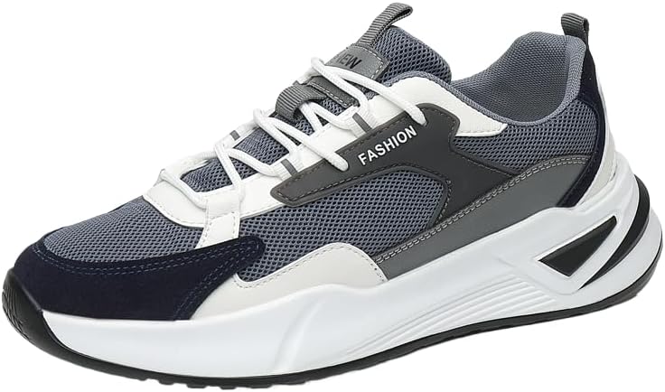 Мужские массивные ретро кроссовки Dad - спортивные повседневные кроссовки с легкой амортизацией, противоскользящей подошвой и дышащей конструкцией для повседневной ходьбы и городского стиля Clolinde, серый
Мужские массивные ретро кроссовки Dad - спортивные повседневные кроссовки с легкой амортизацией, противоскользящей подошвой и дышащей конструкцией для повседневной ходьбы и городского стиля Clolinde, серый