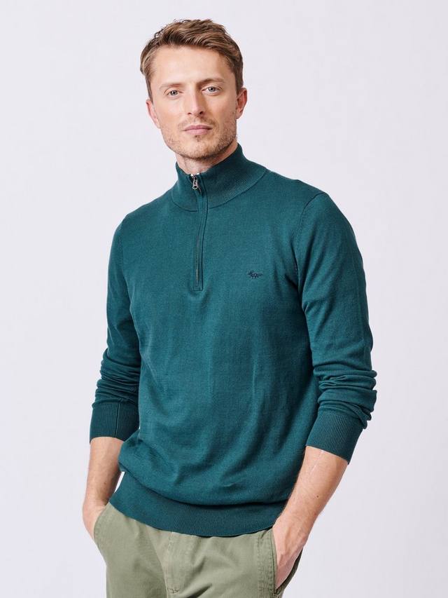 Джемпер Daw Zip Neck из хлопкового трикотажа Aubin, Khaki
Джемпер Daw Zip Neck из хлопкового трикотажа Aubin, Khaki