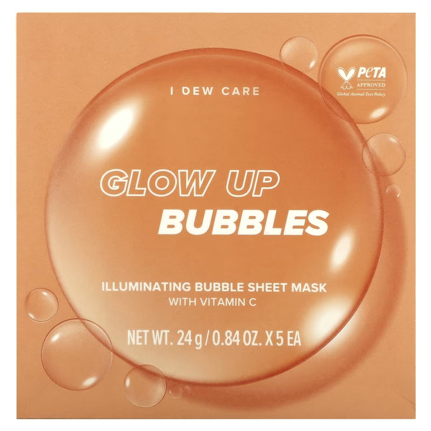 Осветляющая тканевая маска I Dew Care Glow Up Bubbles Bubble Beauty, 5 шт., 24 гр.
Осветляющая тканевая маска I Dew Care Glow Up Bubbles Bubble Beauty, 5 шт., 24 гр.