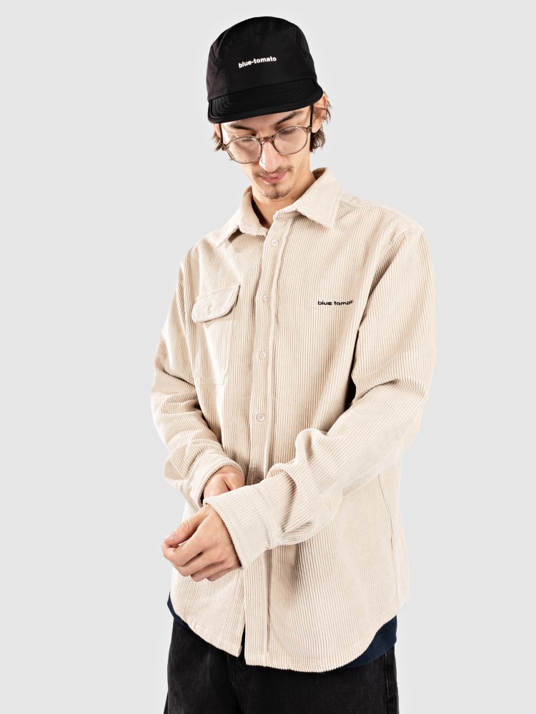 Рубашка Blue Tomato Cord Hemd, off white
Рубашка Blue Tomato Cord Hemd, off white