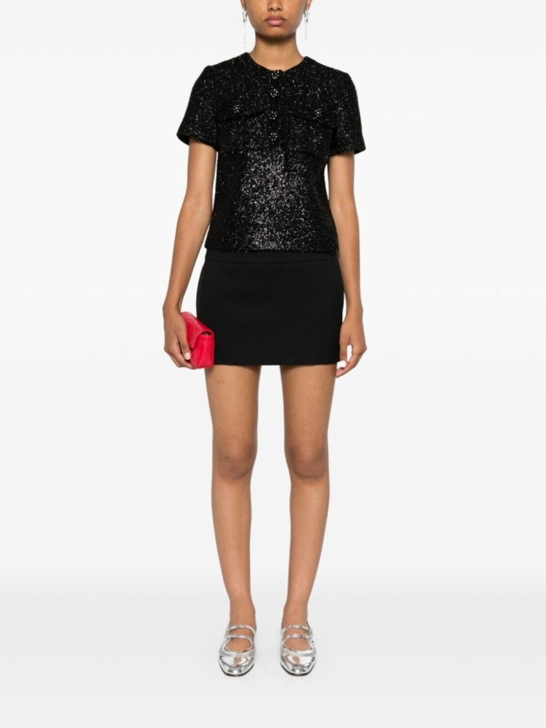 Self-Portrait верх букле, черный
Self-Portrait верх букле, черный