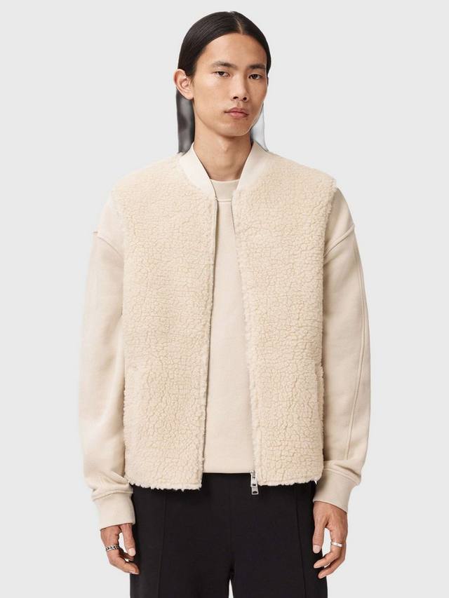 Otis Boxy Fit укороченный жилет AllSaints, Bone White
Otis Boxy Fit укороченный жилет AllSaints, Bone White