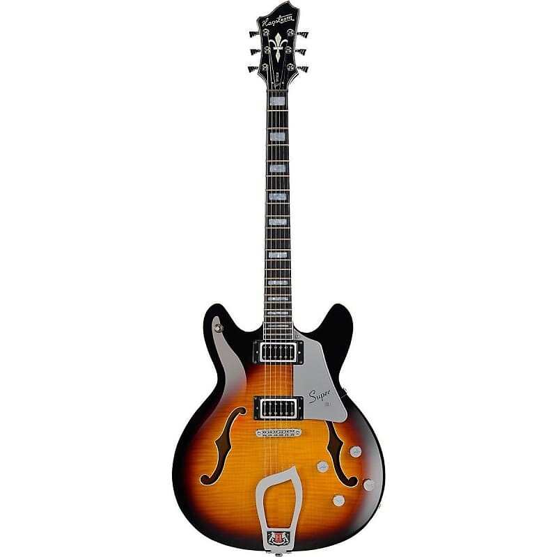 Электрогитара Hagstrom Super Viking Semi-Hollow Flame Maple Electric Guitar - TOBACCO SUNBURST
Электрогитара Hagstrom Super Viking Semi-Hollow Flame Maple Electric Guitar - TOBACCO SUNBURST